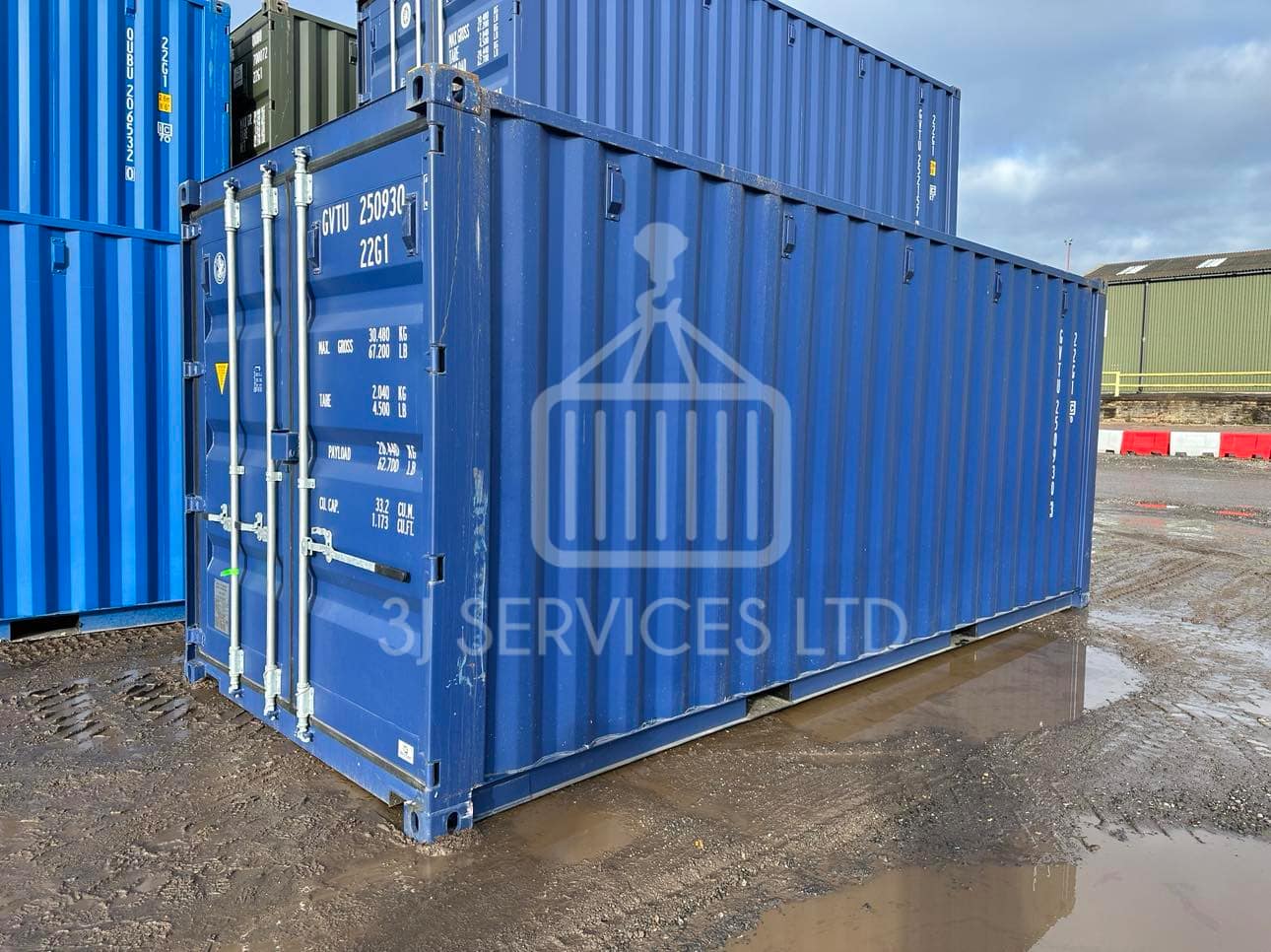 20ft Shipping & Storage Containers For Sale 3J Services Ltd