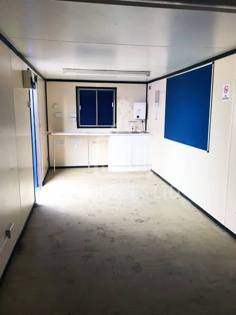 32ft Shipping Container Office, Canteen & Drying Room