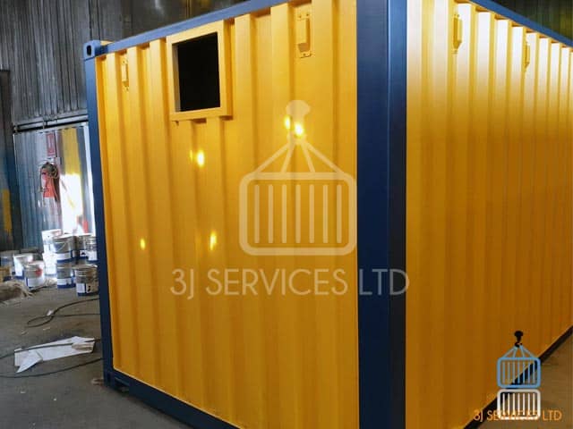 HVAC Extraction Shipping Container