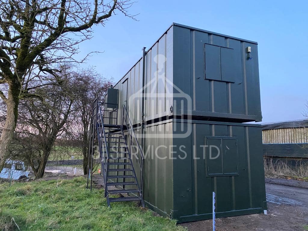 Double Stacked Containers - 3J Services Ltd