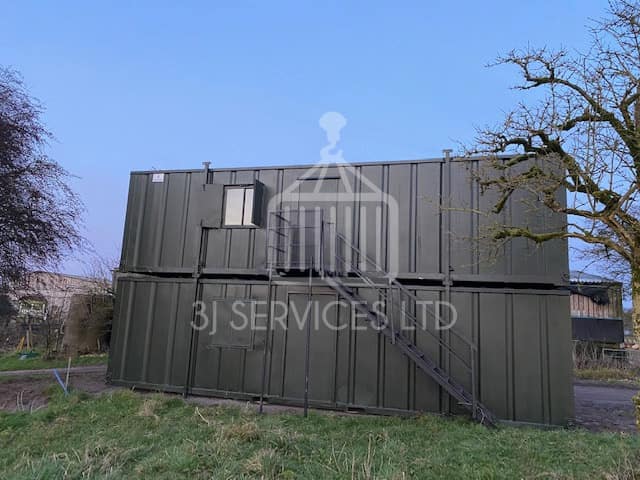Double Stacked Containers - 3J Services Ltd