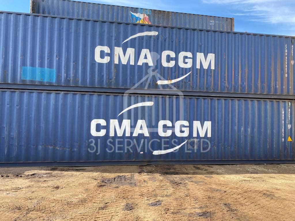 Double Stacked Containers - 3J Services Ltd