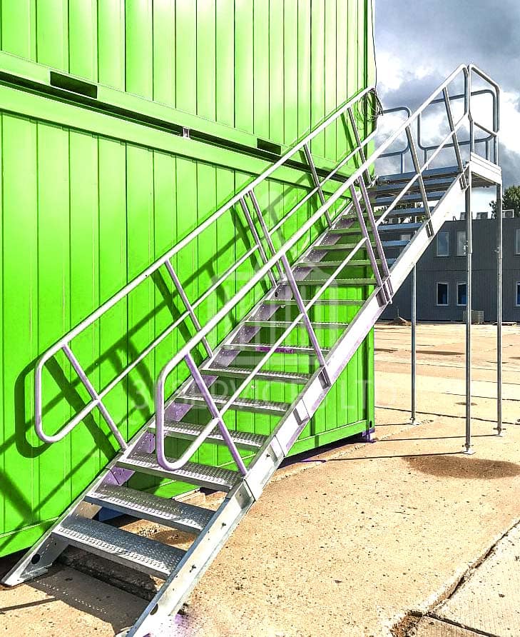 Double Stacked Containers - 3J Services Ltd