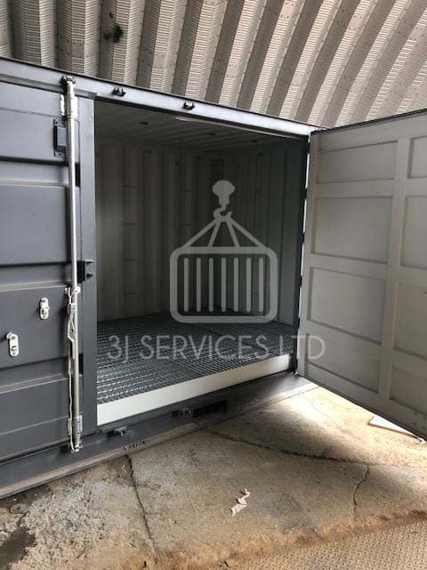 20ft Bunded Side Opening Container for Oil Storage