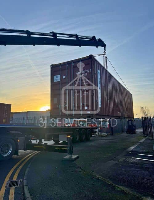 Tight 40ft Container Delivery (2)