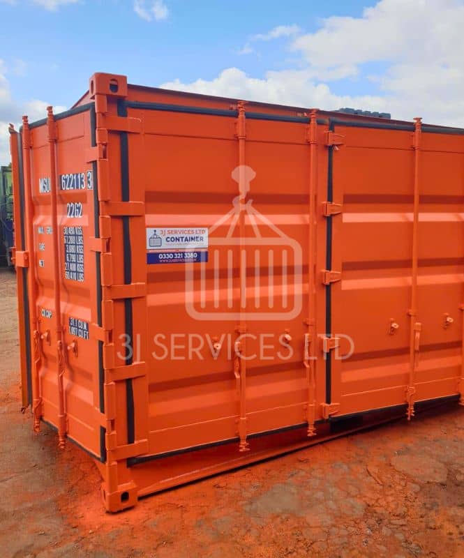 Side Loading Container Repainting