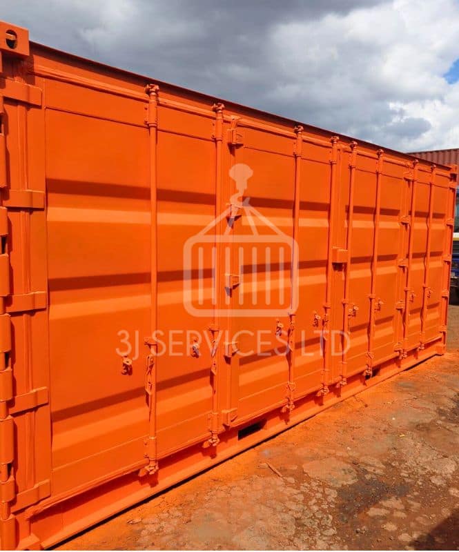 Side Loading Container Repainting