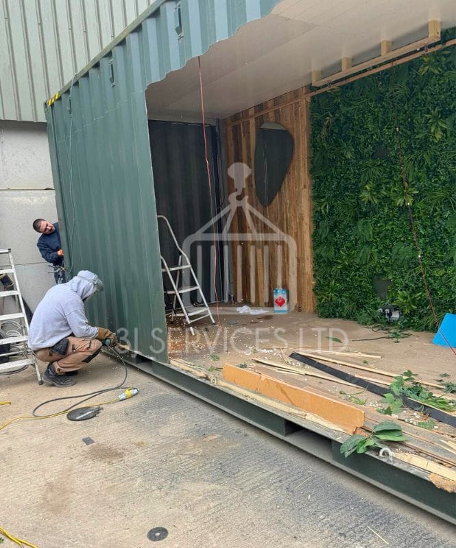 Coffee Chain Festival Container Conversion