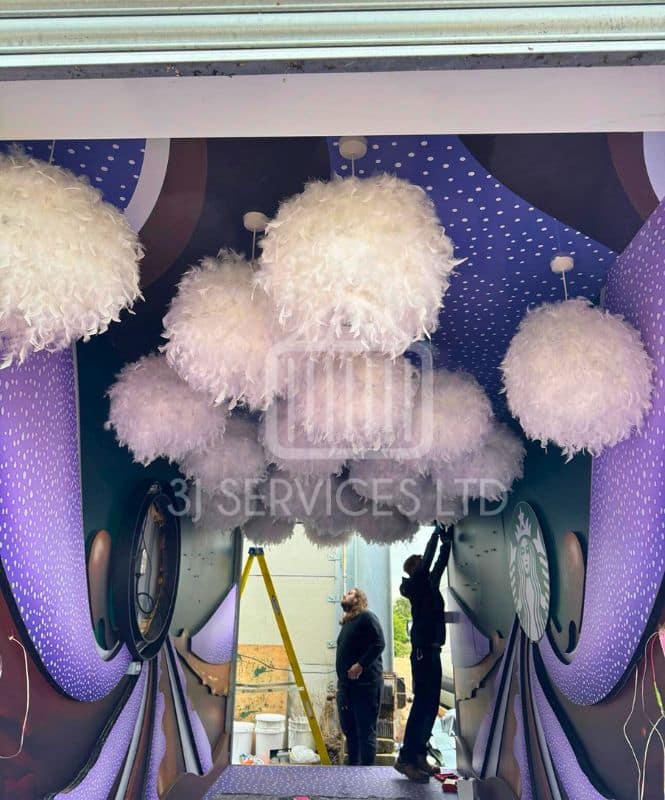 Coffee Chain Festival Container Conversion