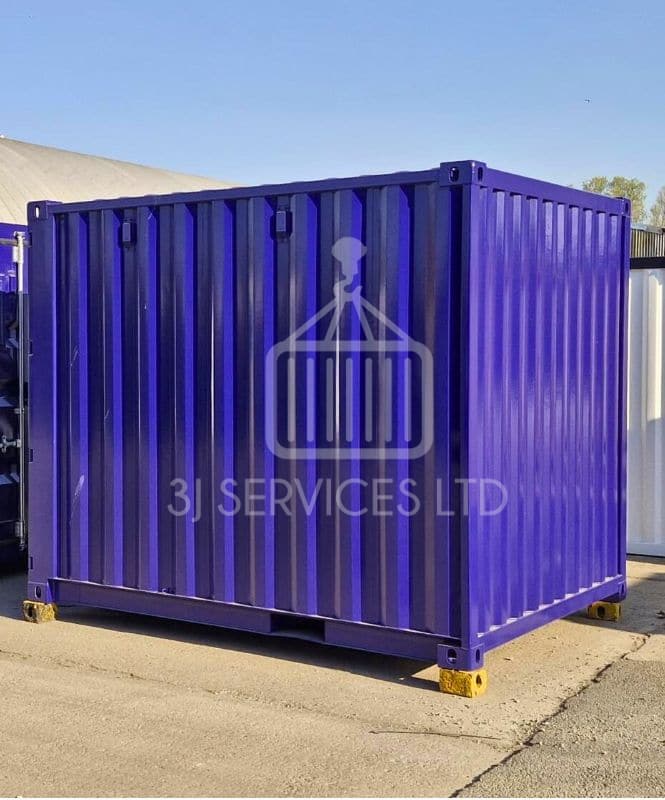 blue 10ft container