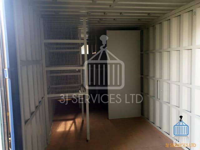 HVAC Extraction Shipping Container