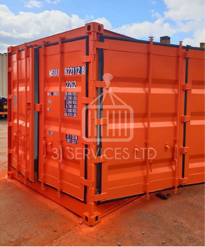 Side Loading Container Repainting