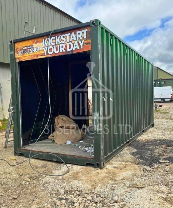 Coffee Chain Festival Container Conversion