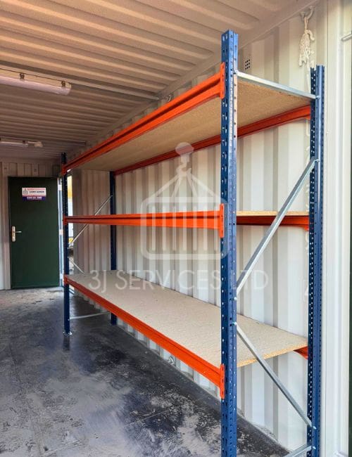 20ft Container Shelving
