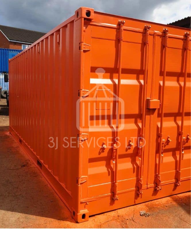 Side Loading Container Repainting