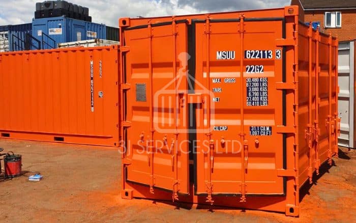 Side Loading Container Repainting
