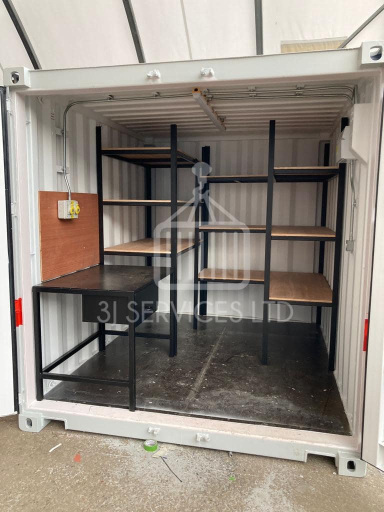 10ft Workshop Container Conversion Buckinghamshire