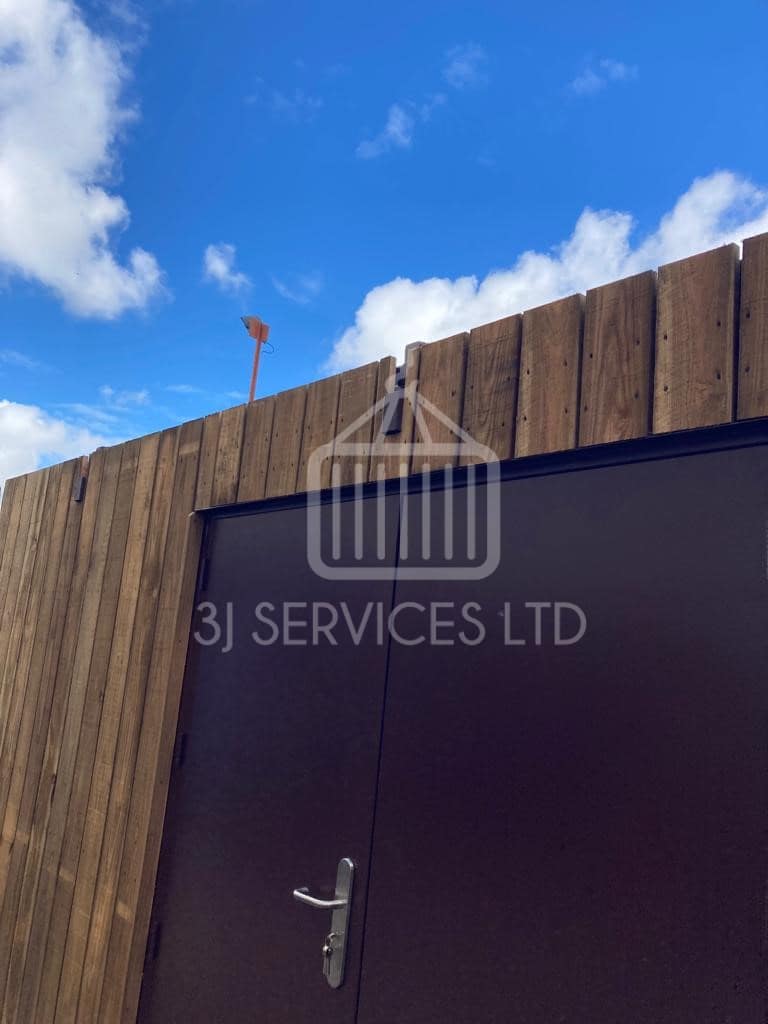 Cladded school container