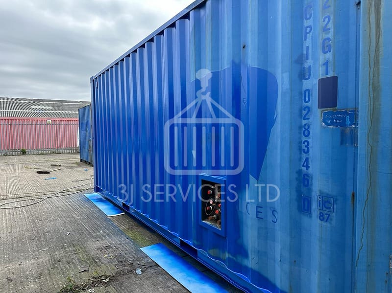 Diving Company 20ft Container Repaint