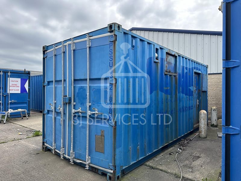 Diving Company 20ft Container Repaint