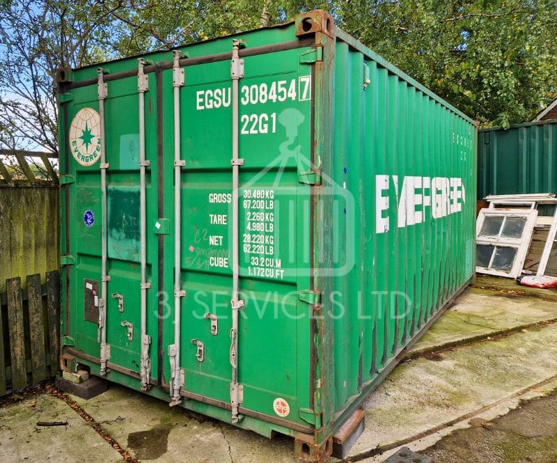 20ft Used Evergreen Container