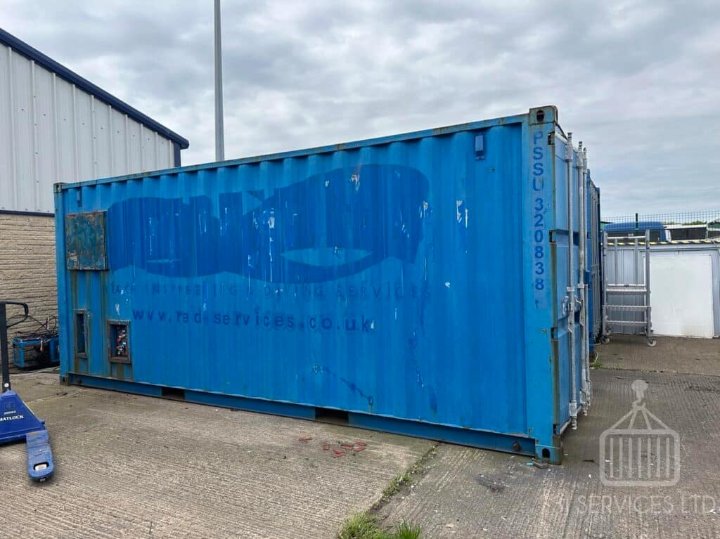 20ft Container Repaint - Diving Company