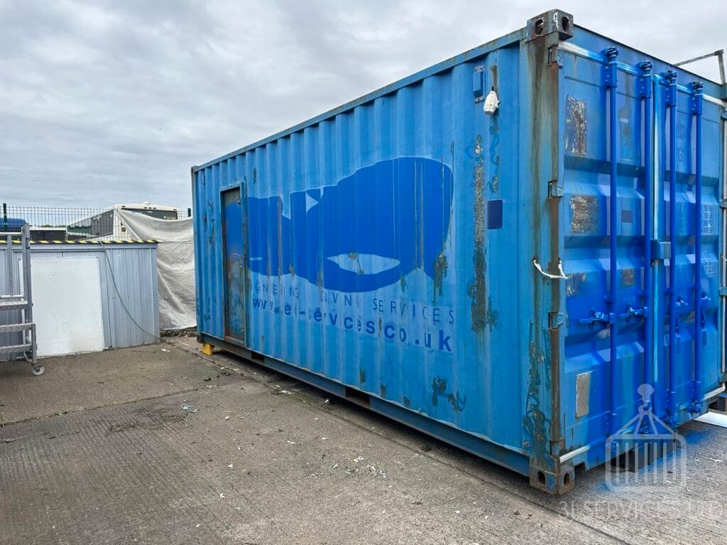 20ft Container Repaint - Diving Company