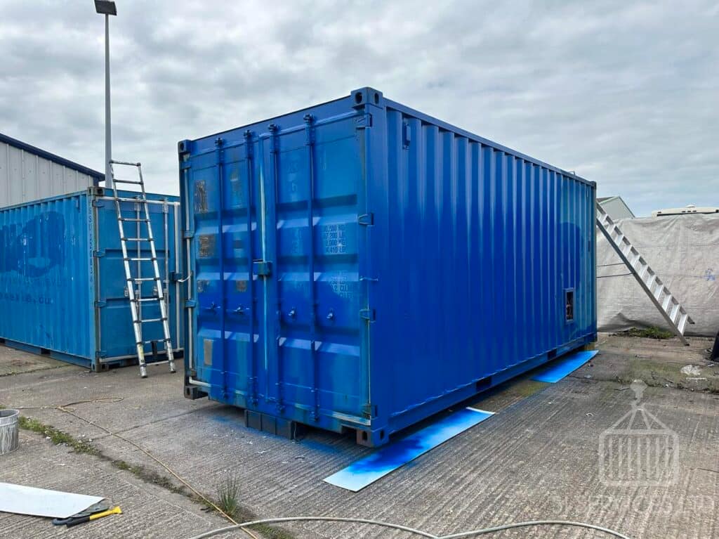 Diving Company 20ft Container Repaint
