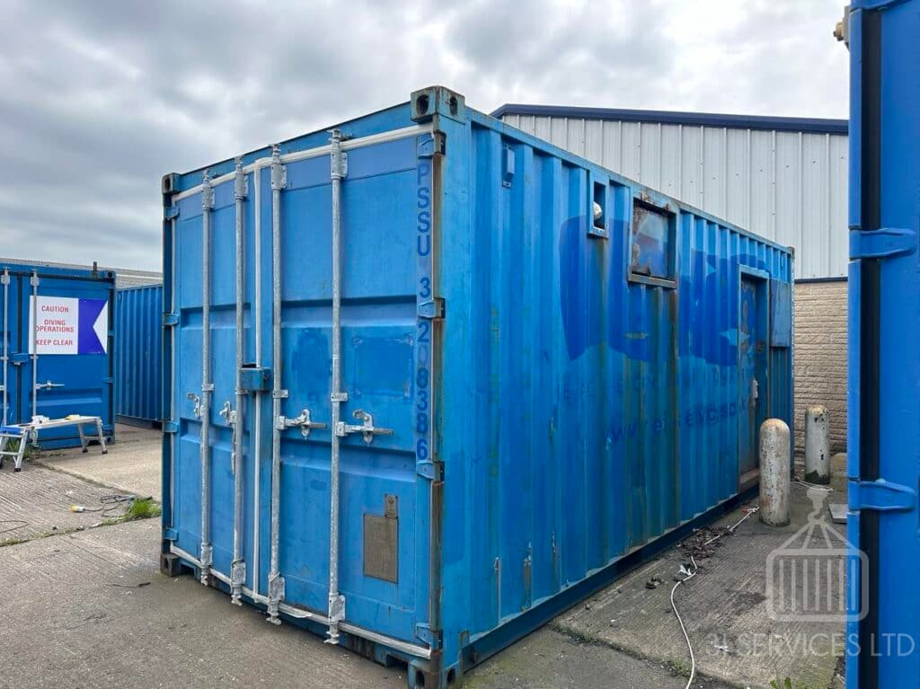 Diving Company 20ft Container Repaint