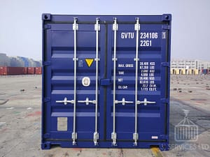 Cargo Doors with locking bars