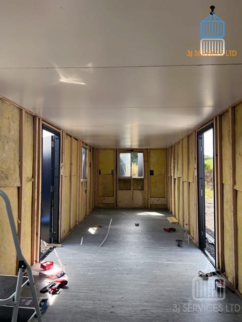 32ft Office and Canteen Units Refurbishment