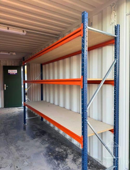 20ft Container Shelving
