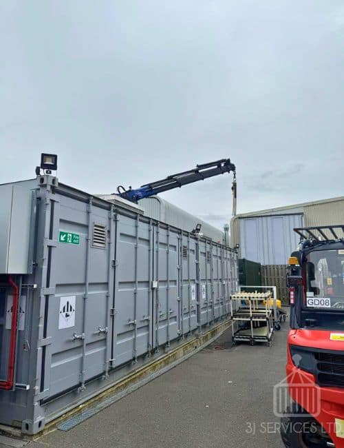 20ft Container Stacking