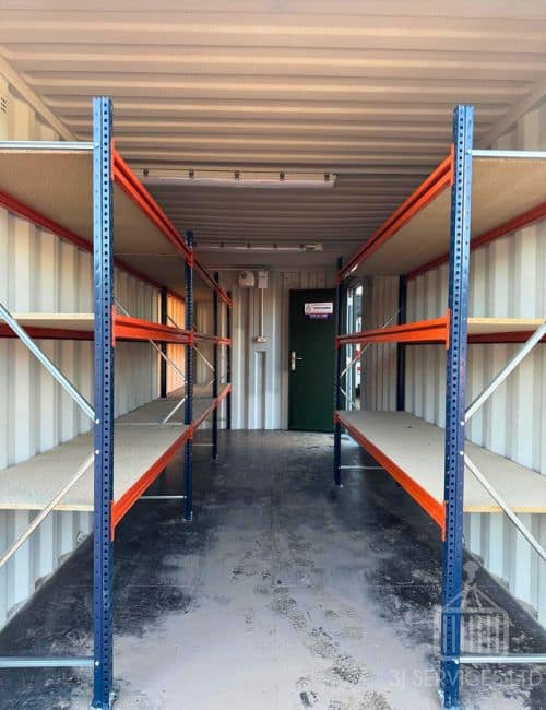 20ft Container Shelving
