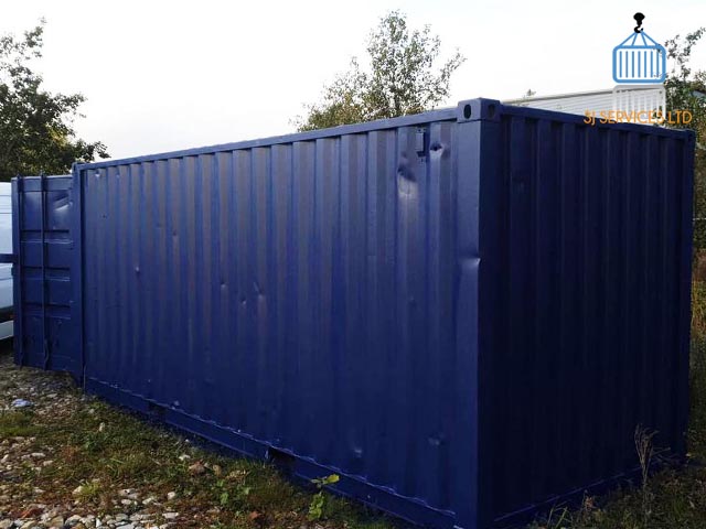 Construction Site Container Painting