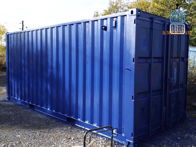 Construction Site Container Painting