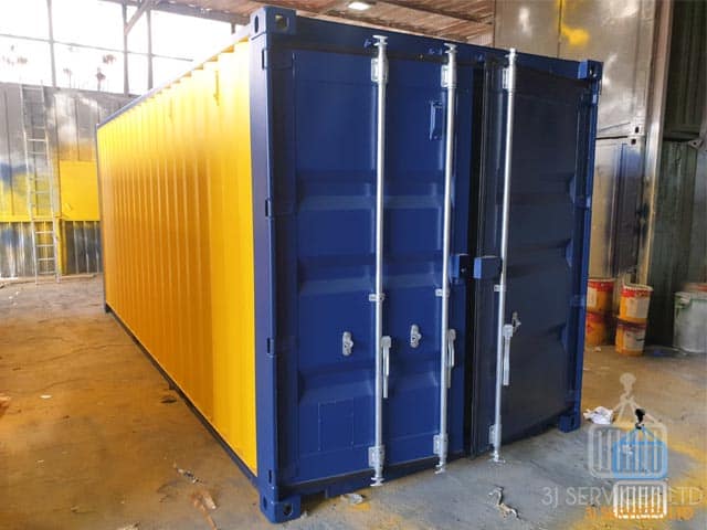 HVAC Extraction Shipping Container