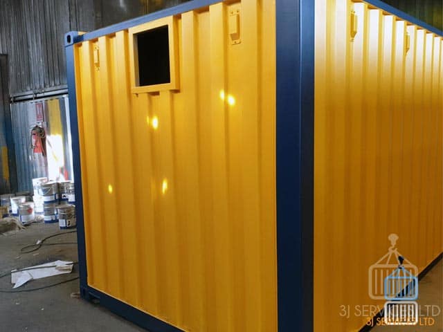HVAC Extraction Shipping Container
