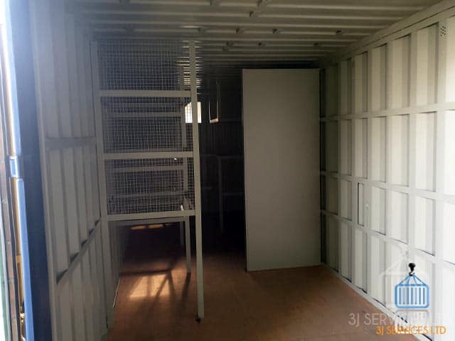 HVAC Extraction Shipping Container