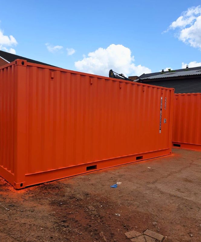 Side Loading Container Repainting