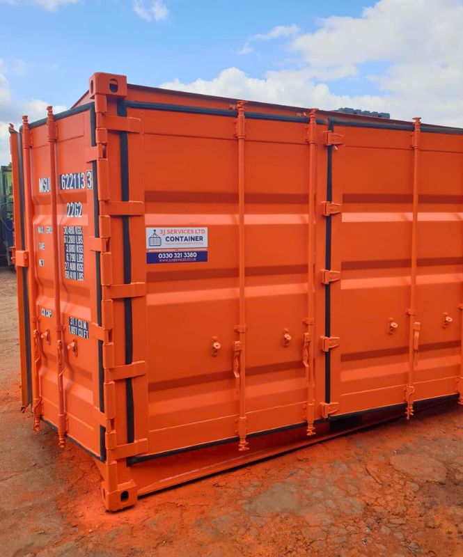 Side Loading Container Repainting