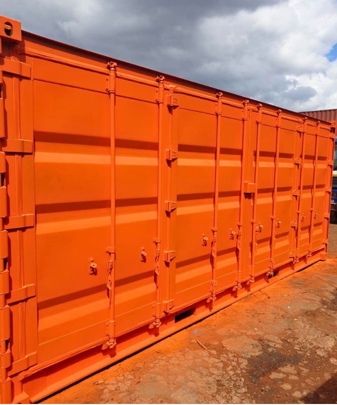 Side Loading Container Repainting