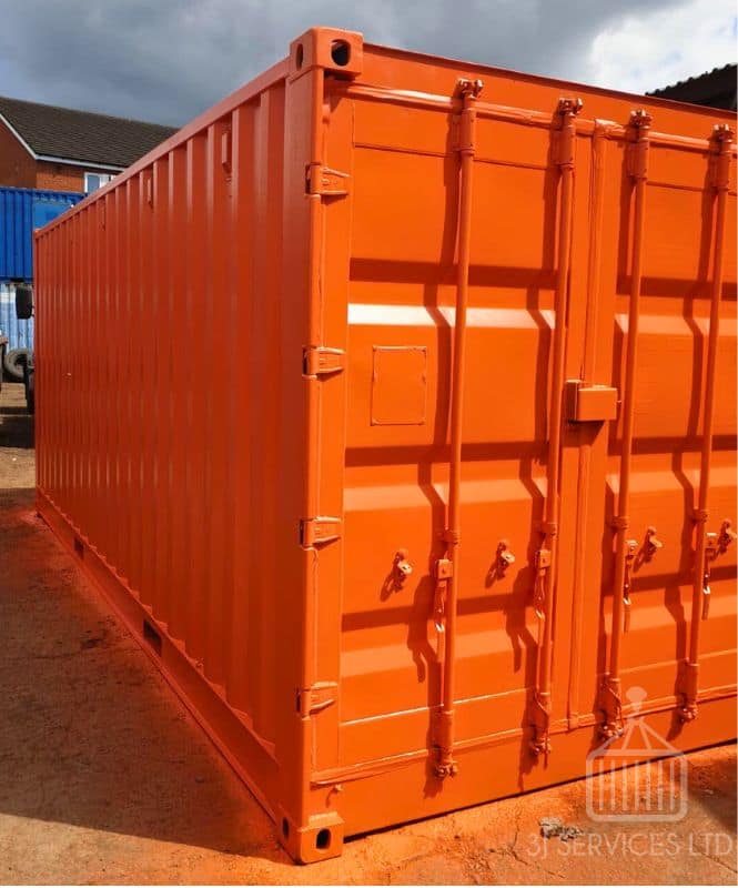 Side Loading Container Repainting