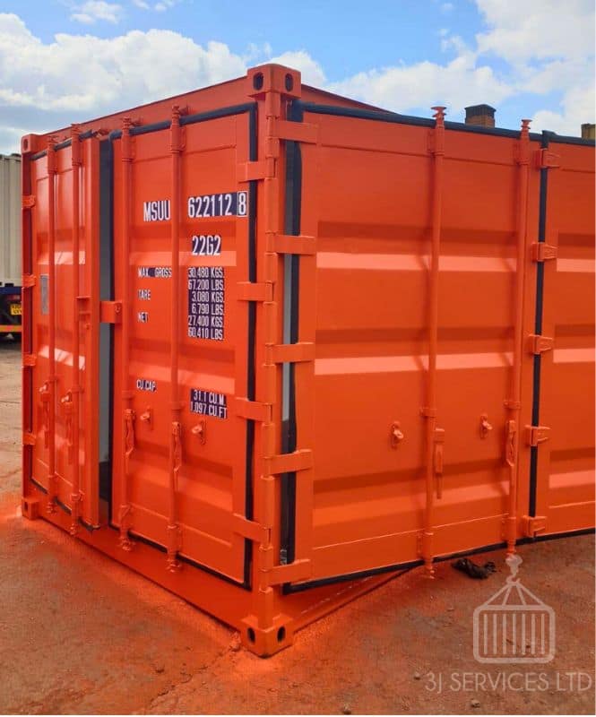 Side Loading Container Repainting