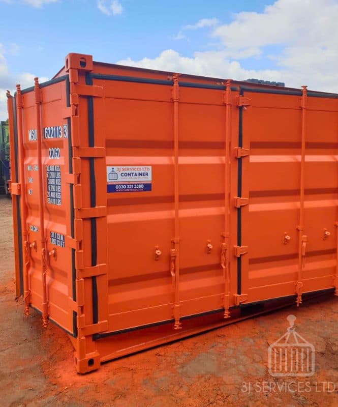 Side Loading Container Repainting