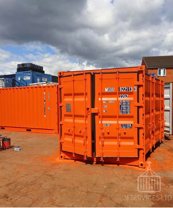 Side Loading Container Repainting