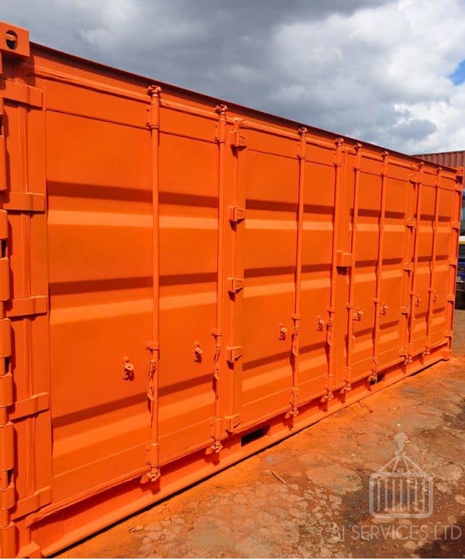 Side Loading Container Repainting