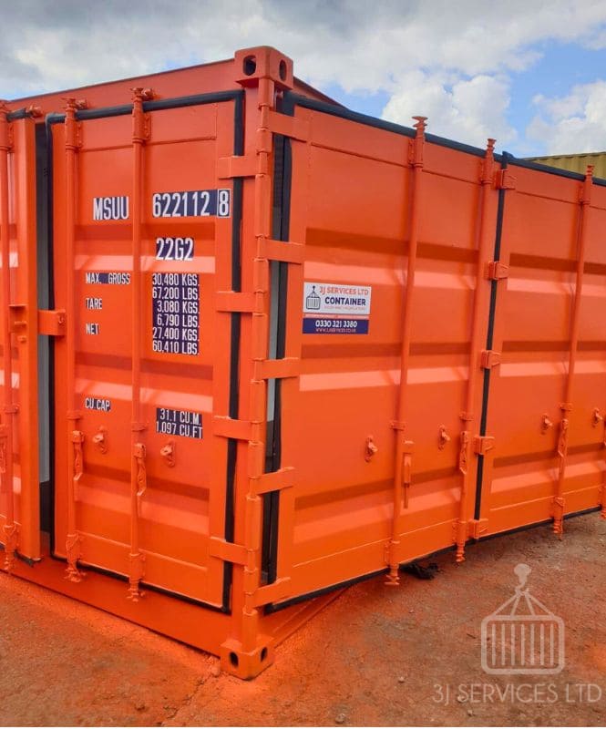 Side Loading Container Repainting