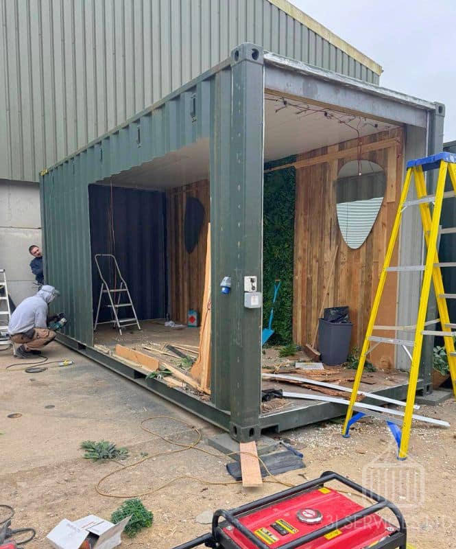 Coffee Chain Festival Container Conversion