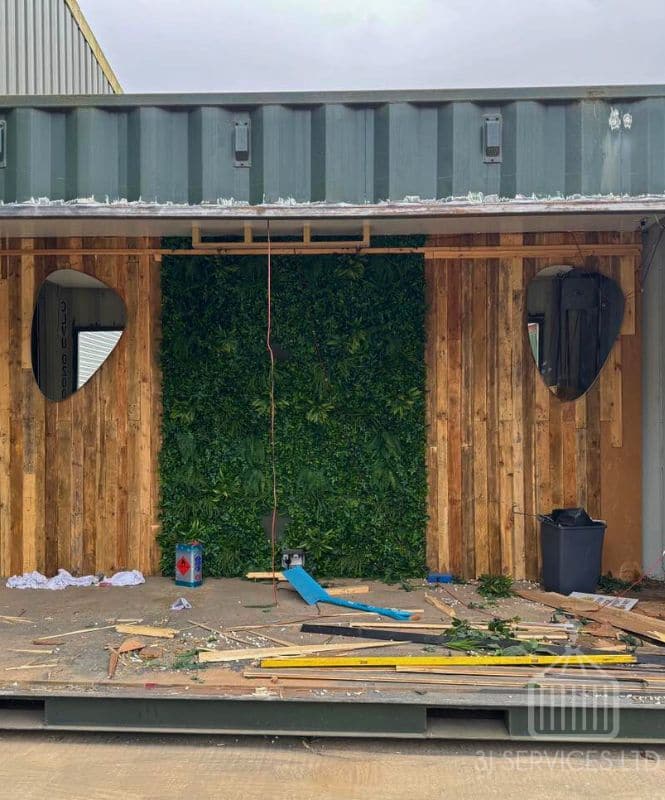 Coffee Chain Festival Container Conversion